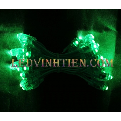 Led đúc f5 5V màu xanh lá