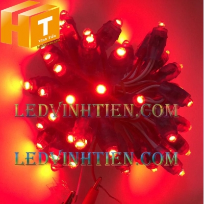 Led đúc 5V F8 đầu trong màu đỏ