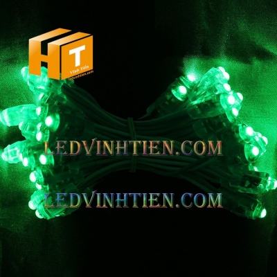 Led đúc 5V F8 đầu trong màu xanh lá
