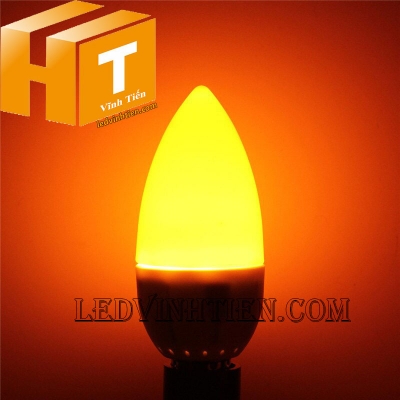Bóng led trái ớt vàng