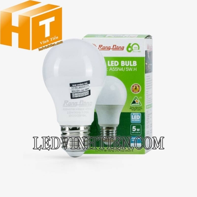LED BULB Tròn A55N4/5W.H Rạng Đông