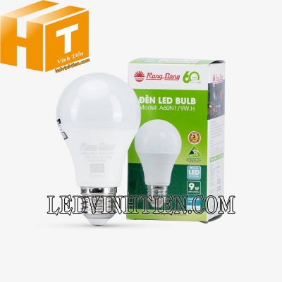 LED BULB Tròn A60N1/9W.H Rạng Đông