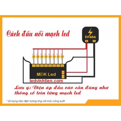 Mạch Led Vẫy 6 Kênh 6A