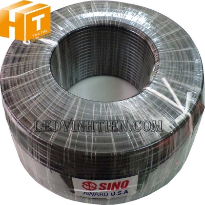 Cáp đồng trục Sino 5C-FB lõi BC 96 sợi màu đen có chống ẩm (200m)