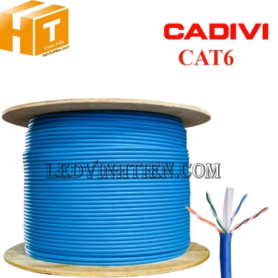 Cáp mạng CADIVI CAT.6 UTP