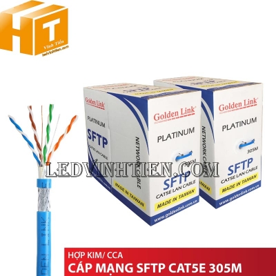 Cáp mạng Golden Link PLATINUM SFTP CAT 5