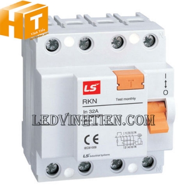 CB RCCB RKN 3P+N 32A 100mA LS