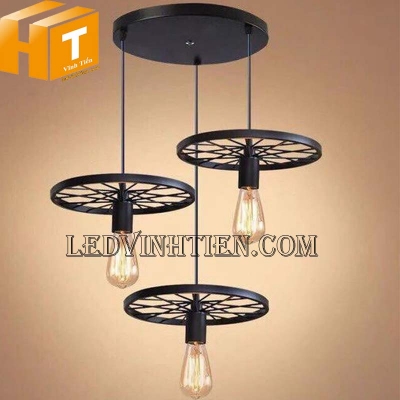 Choá đèn thả bánh xe