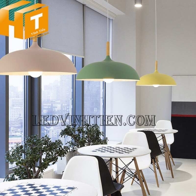 Choá đèn thả hình nón