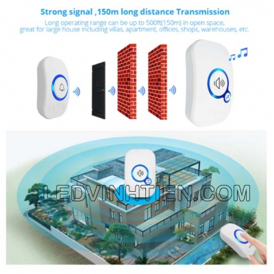 Chuông cửa không dây ATA AT913
