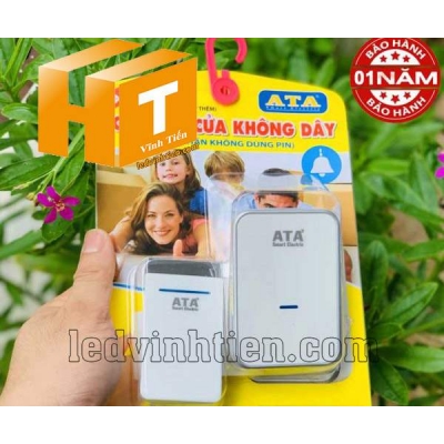 Chuông cửa không dây không dùng pin ATA AT-915M