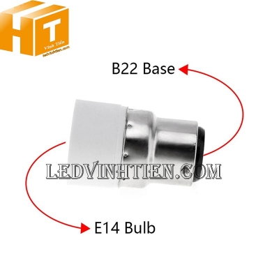 Đầu chuyển đổi đui B22 ra E14