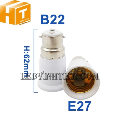 Đầu chuyển đổi đui B22 ra E27