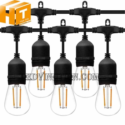 Bộ dây treo kín nước dài 10m 20 đui	