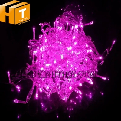 Đèn led không chớp 7m màu hồng