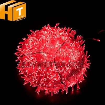 Đèn trang trí noel 100m màu đỏ