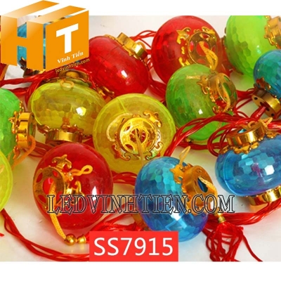 Dây đèn lồng led đủ màu trang trí