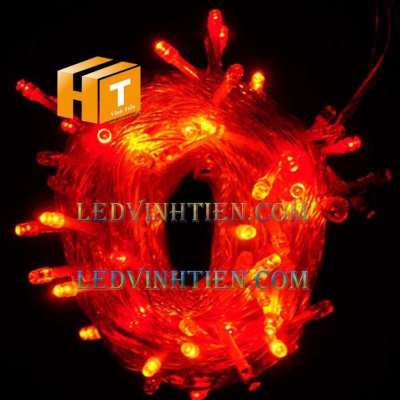 Dây đèn trang trí 8m màu đỏ