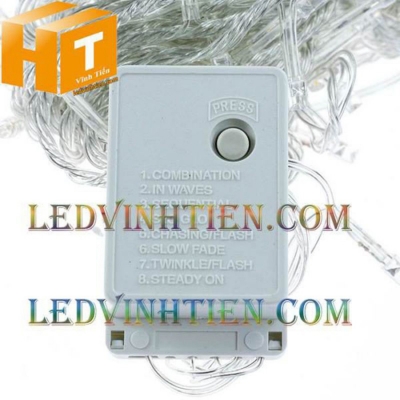 Dây đèn trang trí 8m màu hồng