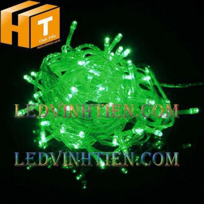 Dây đèn trang trí 8m xanh lá