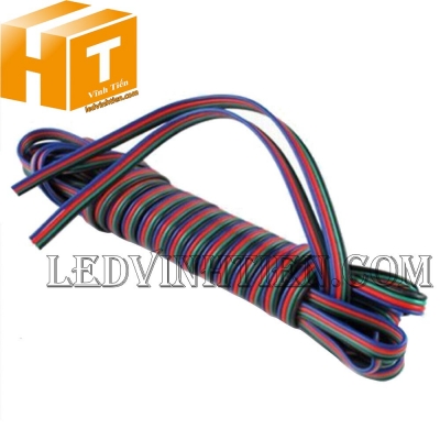 Dây điện nối led RGB 5m