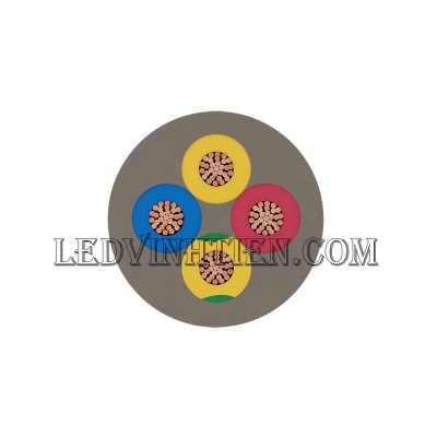 DÂY MỀM TRÒN 4 RUỘT_VCTF 4X