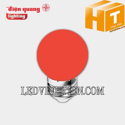 LED bulb màu đỏ LEDBU14G45 01R Điện Quang