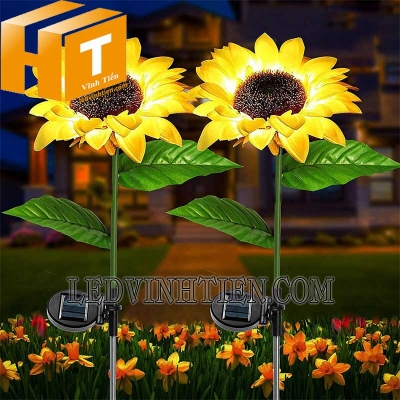 Đèn cây hướng dương năng lượng mặt trời