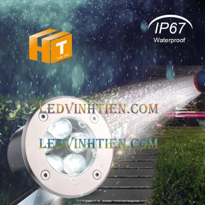 Đèn led âm đất 5W màu trắng