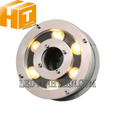 Đèn led âm nước 6w màu vàng