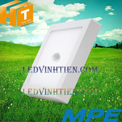 Đèn ốp nổi vuông 24w cảm biến chuyển động MPE