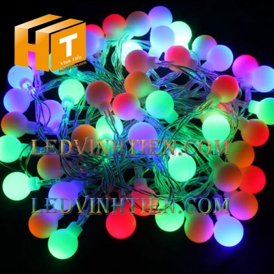 Đèn led bi đục đủ màu