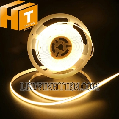 Đèn led dây COB 24V màu vàng