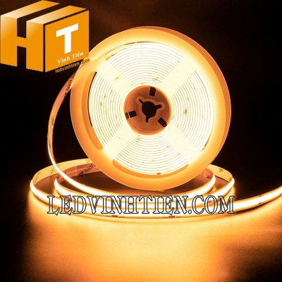 Đèn led dây COB 24V màu vàng