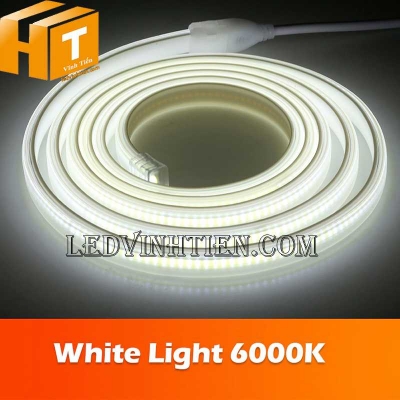 Đèn led dây COB 220V ánh sáng trắng
