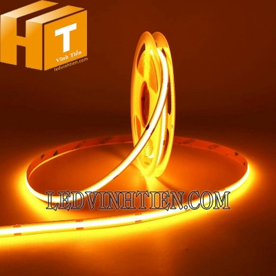 Đèn led dây COB 24V màu cam