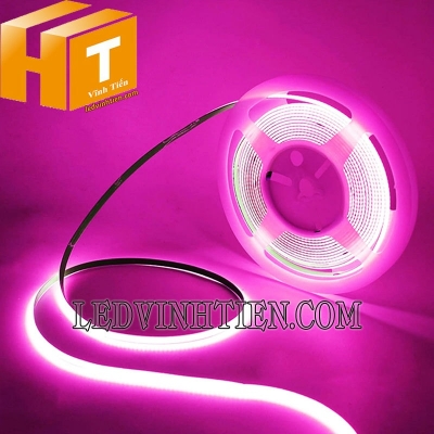 Đèn led dây COB 24V màu hồng