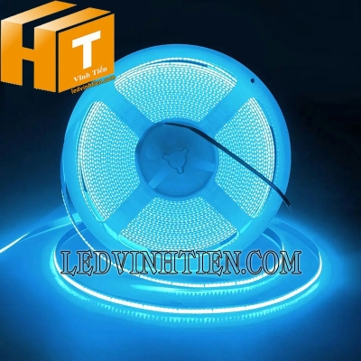 Đèn led dây COB 24V màu xanh ngọc