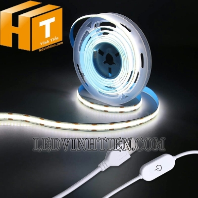 Đèn led dây COB 5V ánh sáng trắng
