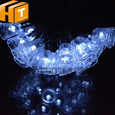 Led rèm hình chuông 3m màu trắng