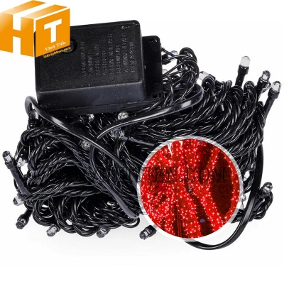 Đèn trang trí noel 50m đỏ