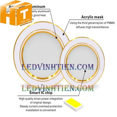 Đèn led downlight 7w