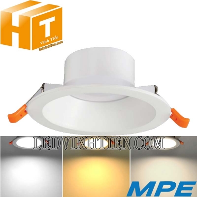 Đèn led downlight âm trần MPE DLF 12W