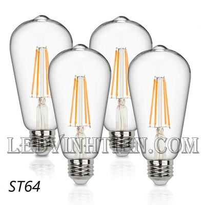 Bóng led Edison ST64 6W