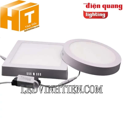 Đèn ốp nổi vuông 24w ĐQ LEDPN09 24 300