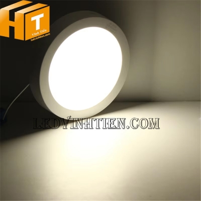 Đèn ốp nổi tròn 12w màu trung tính