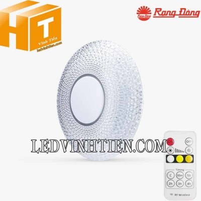 Đèn led ốp trần 500/40w điều khiển remote LN22.RF 