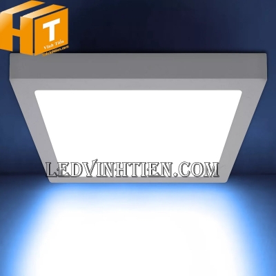 Đèn ốp nổi vuông 18w màu trắng