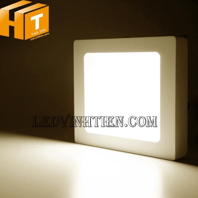Đèn ốp nổi vuông 18w màu trung tính