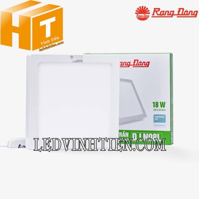 Đèn led ốp trần vuông 230x230/18W LN08